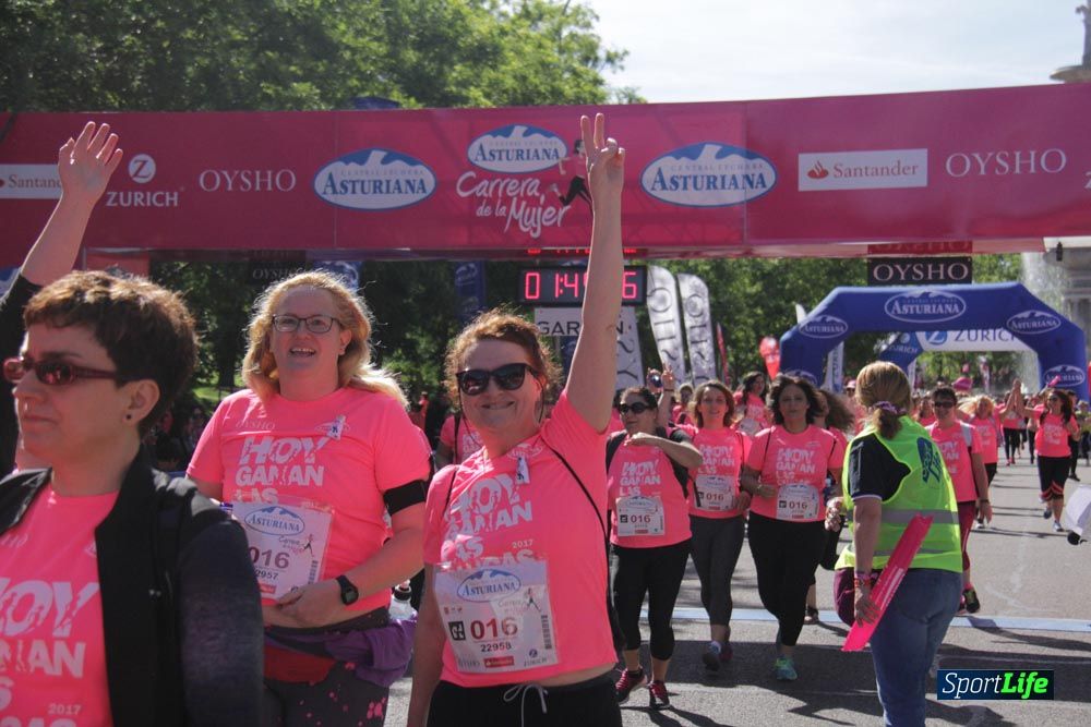Carrera de la Mujer Madrid: arco derecho, desde 1h25' hasta 2h13'