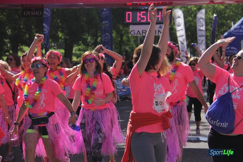 Carrera de la Mujer Madrid: arco derecho, desde 1h25' hasta 2h13'