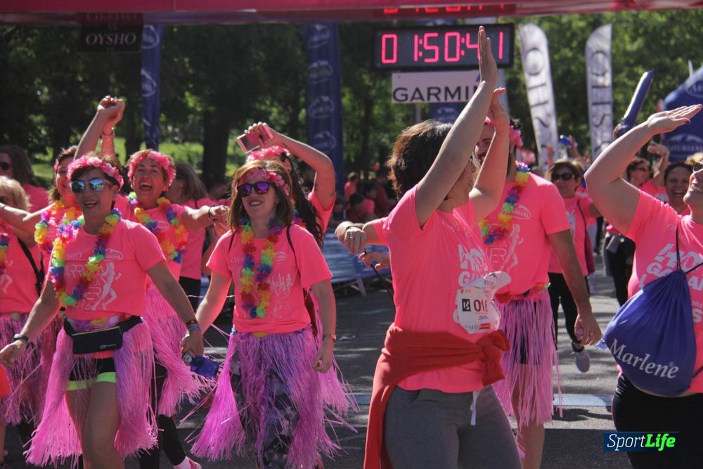 Carrera de la Mujer Madrid: arco derecho, desde 1h25' hasta 2h13'