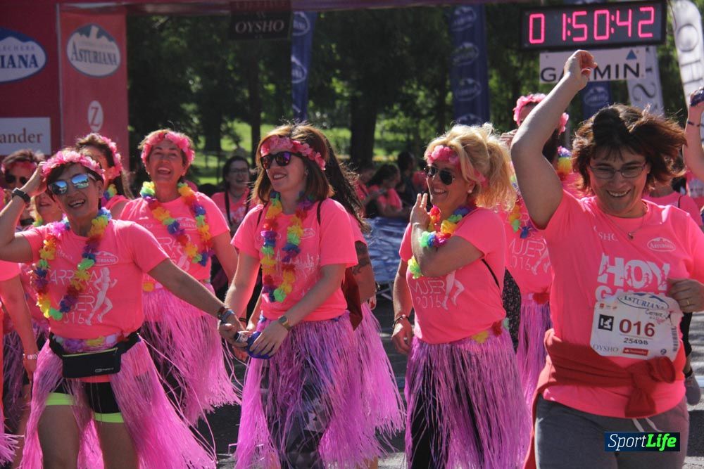 Carrera de la Mujer Madrid: arco derecho, desde 1h25' hasta 2h13'
