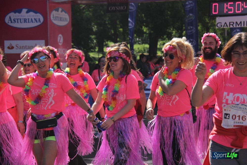 Carrera de la Mujer Madrid: arco derecho, desde 1h25' hasta 2h13'