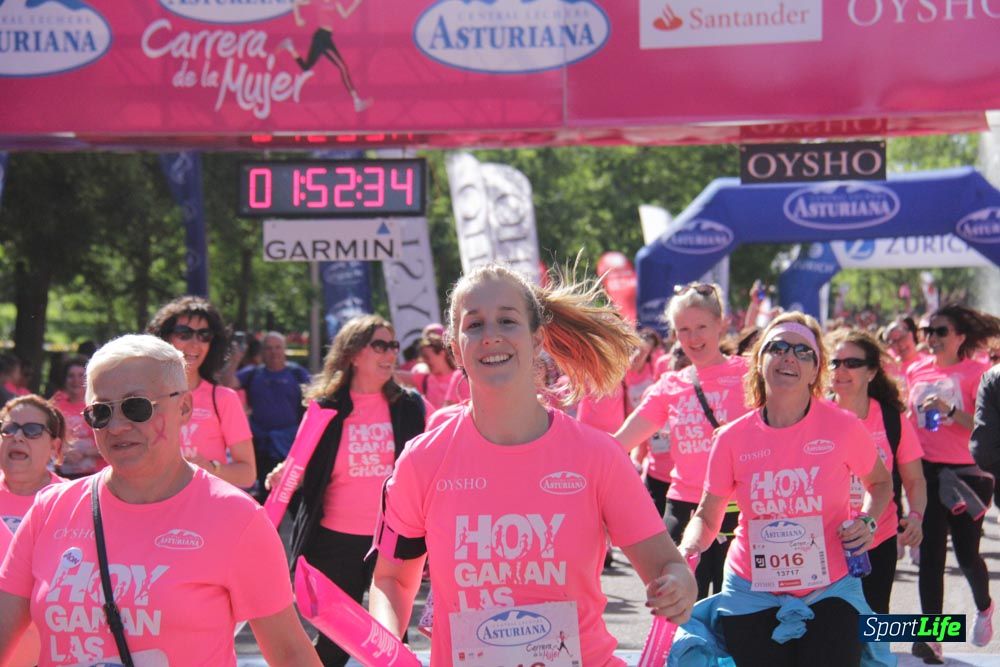 Carrera de la Mujer Madrid: arco derecho, desde 1h25' hasta 2h13'
