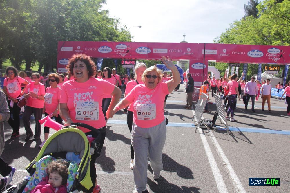 Carrera de la Mujer Madrid: arco derecho, desde 1h25' hasta 2h13'