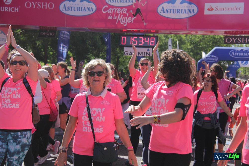 Carrera de la Mujer Madrid: arco derecho, desde 1h25' hasta 2h13'
