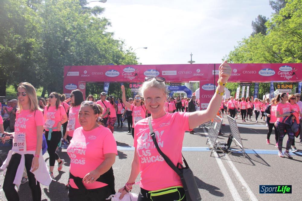Carrera de la Mujer Madrid: arco derecho, desde 1h25' hasta 2h13'