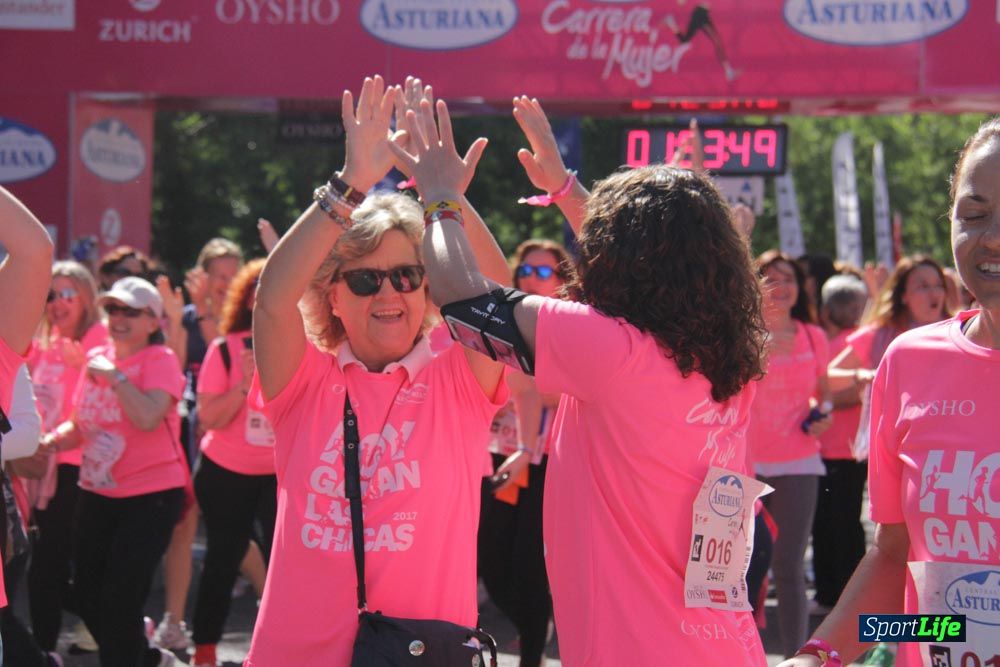 Carrera de la Mujer Madrid: arco derecho, desde 1h25' hasta 2h13'