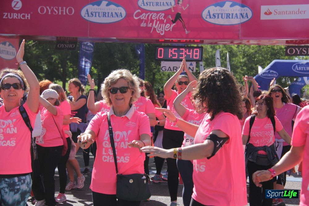Carrera de la Mujer Madrid: arco derecho, desde 1h25' hasta 2h13'