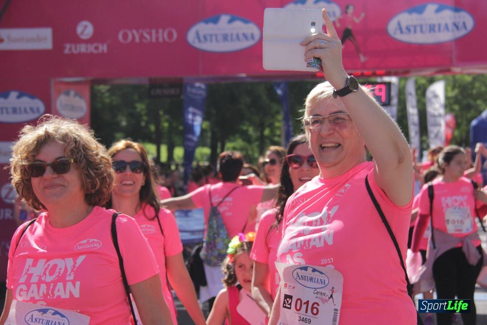 Carrera de la Mujer Madrid: arco derecho, desde 1h25' hasta 2h13'