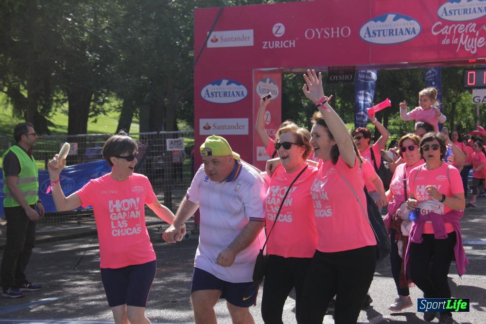 Carrera de la Mujer Madrid: arco derecho, desde 1h25' hasta 2h13'