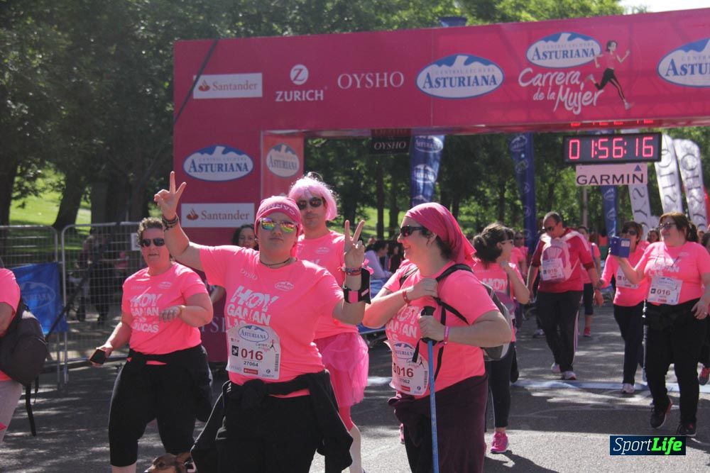 Carrera de la Mujer Madrid: arco derecho, desde 1h25' hasta 2h13'