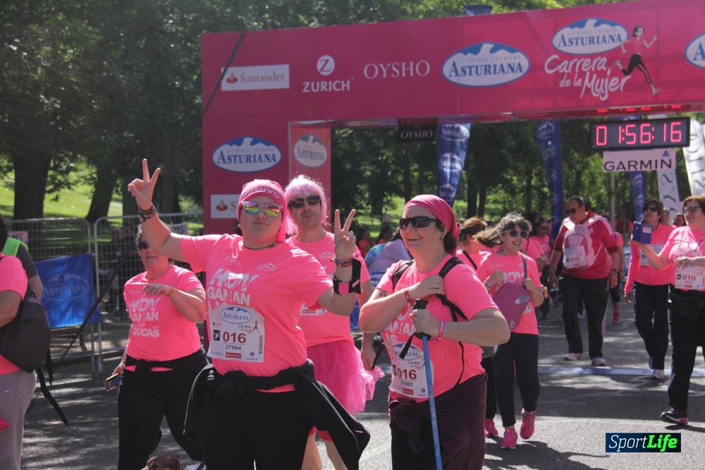 Carrera de la Mujer Madrid: arco derecho, desde 1h25' hasta 2h13'