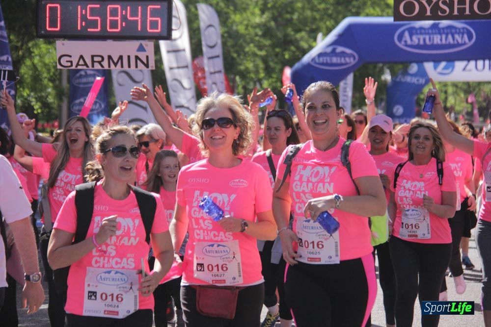 Carrera de la Mujer Madrid: arco derecho, desde 1h25' hasta 2h13'