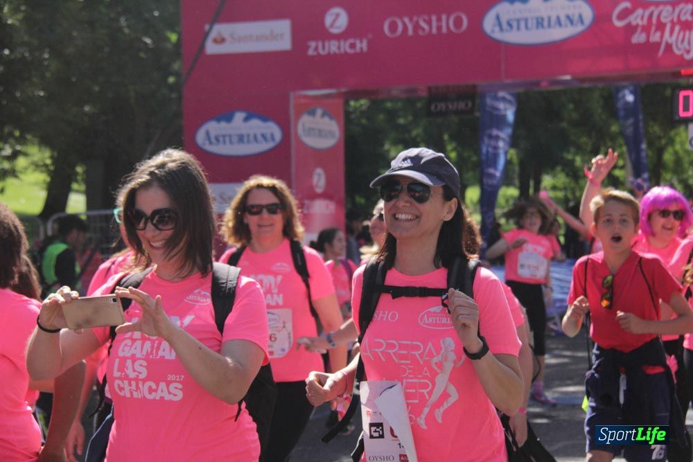 Carrera de la Mujer Madrid: arco derecho, desde 1h25' hasta 2h13'