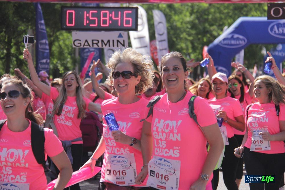 Carrera de la Mujer Madrid: arco derecho, desde 1h25' hasta 2h13'