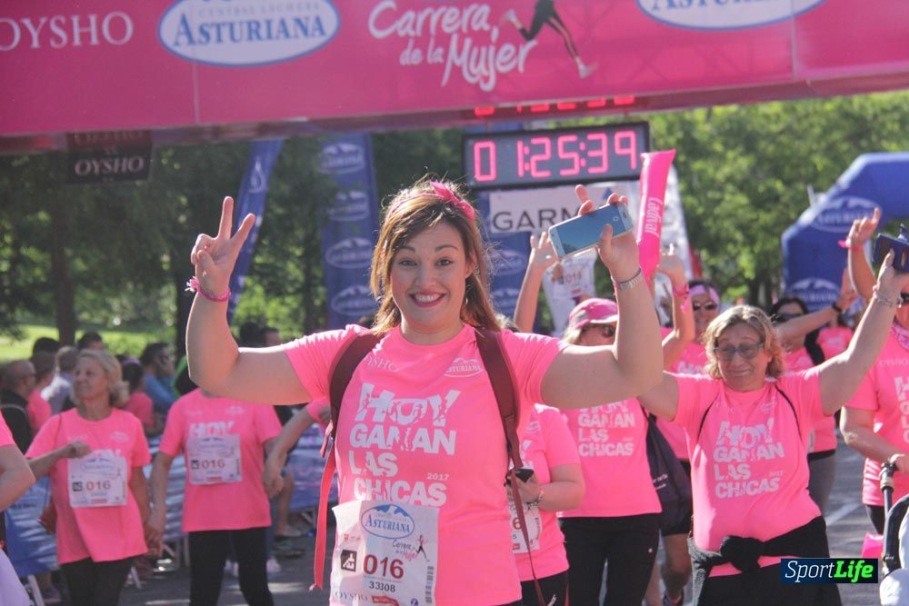 Carrera de la Mujer Madrid: arco derecho, desde 1h25' hasta 2h13'
