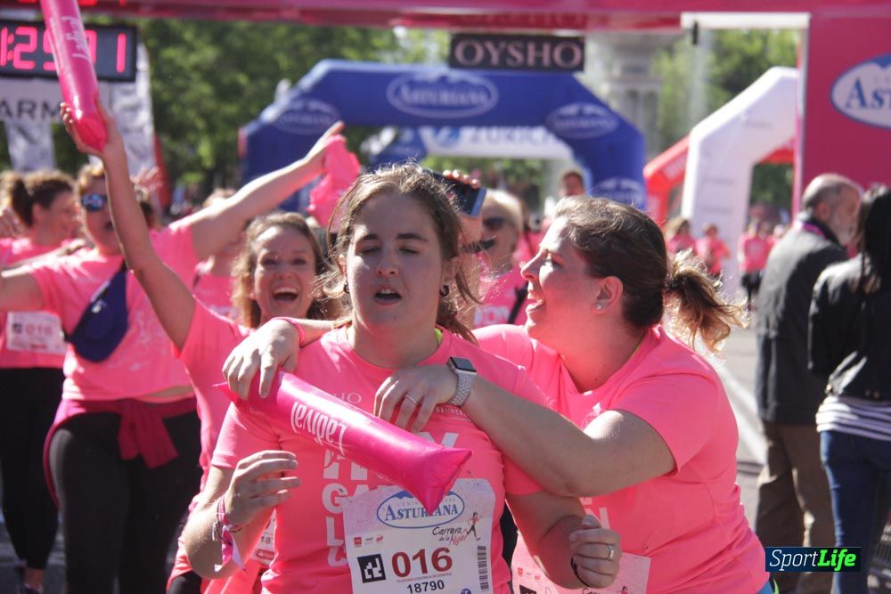 Carrera de la Mujer Madrid: arco derecho, desde 1h25' hasta 2h13'