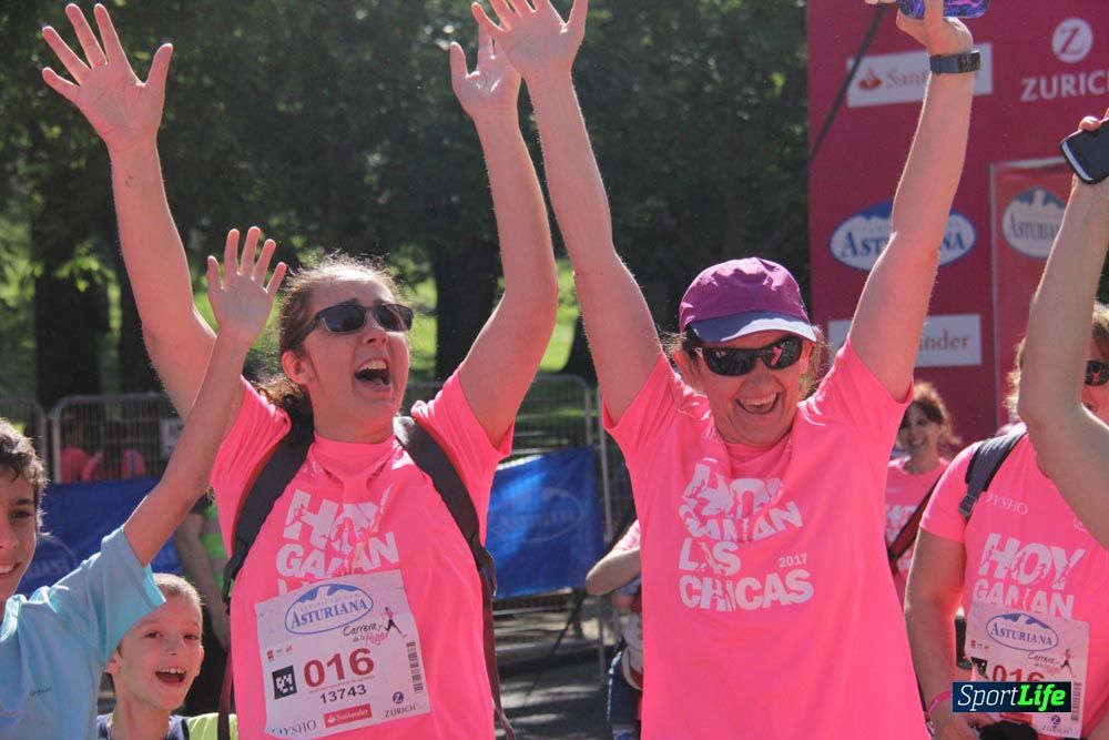 Carrera de la Mujer Madrid: arco derecho, desde 1h25' hasta 2h13'