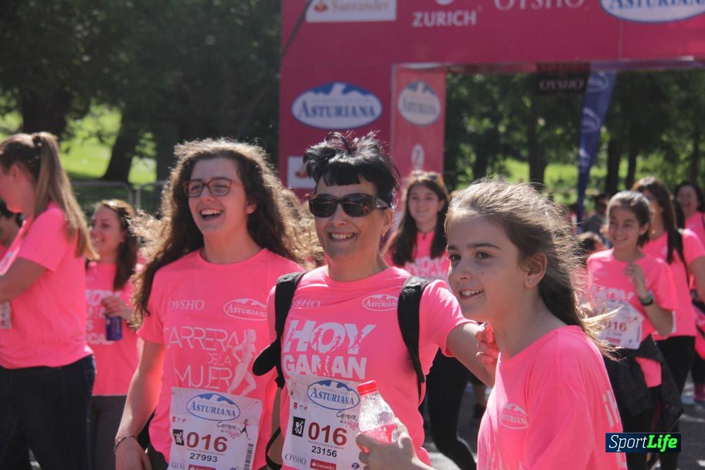 Carrera de la Mujer Madrid: arco derecho, desde 1h25' hasta 2h13'