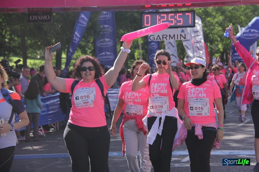 Carrera de la Mujer Madrid: arco derecho, desde 1h25' hasta 2h13'