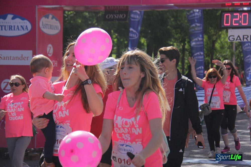 Carrera de la Mujer Madrid: arco derecho, desde 1h25' hasta 2h13'