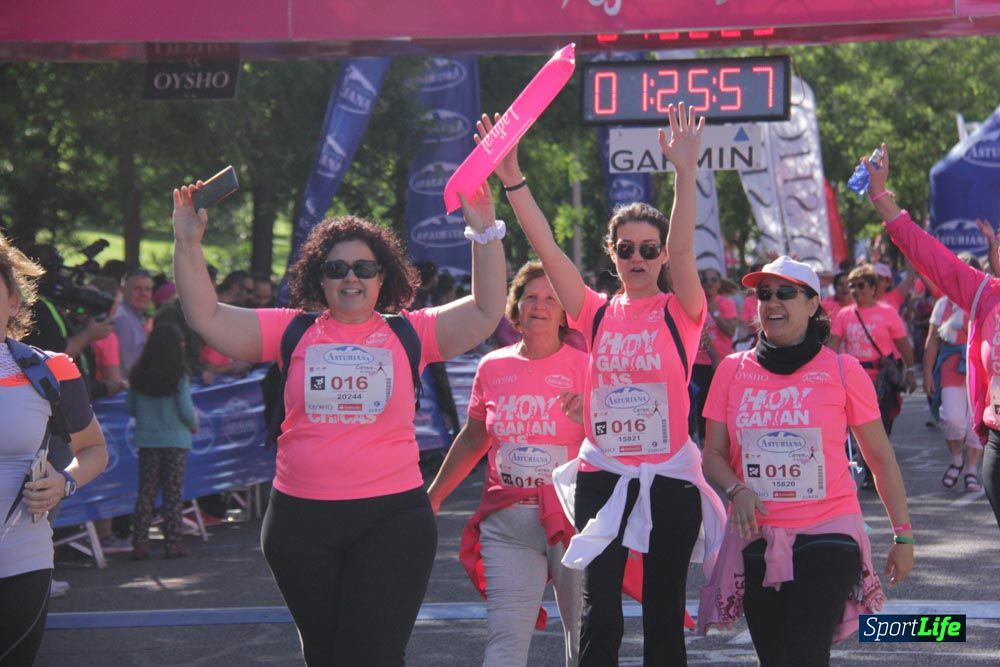 Carrera de la Mujer Madrid: arco derecho, desde 1h25' hasta 2h13'