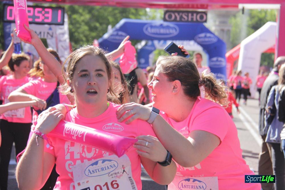 Carrera de la Mujer Madrid: arco derecho, desde 1h25' hasta 2h13'