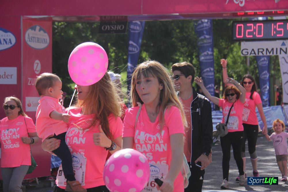 Carrera de la Mujer Madrid: arco derecho, desde 1h25' hasta 2h13'