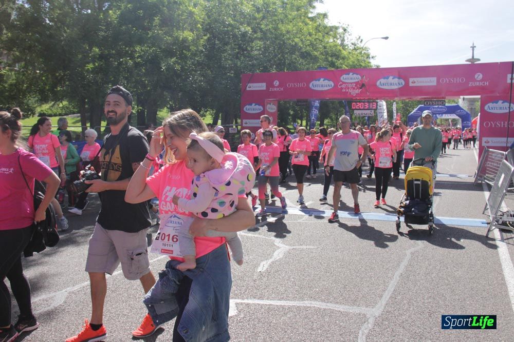 Carrera de la Mujer Madrid: arco derecho, desde 1h25' hasta 2h13'