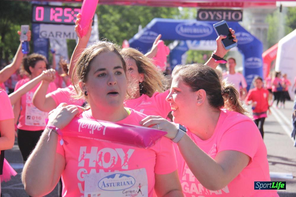 Carrera de la Mujer Madrid: arco derecho, desde 1h25' hasta 2h13'