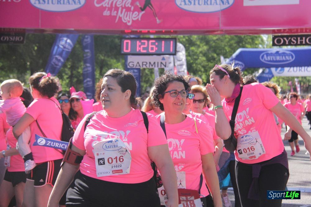 Carrera de la Mujer Madrid: arco derecho, desde 1h25' hasta 2h13'