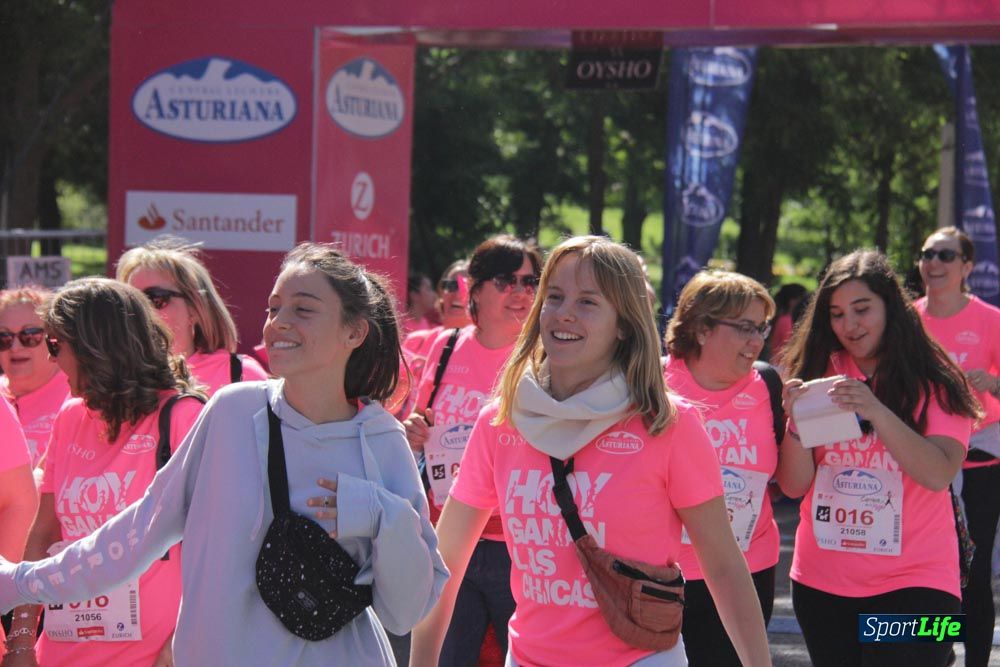 Carrera de la Mujer Madrid: arco derecho, desde 1h25' hasta 2h13'