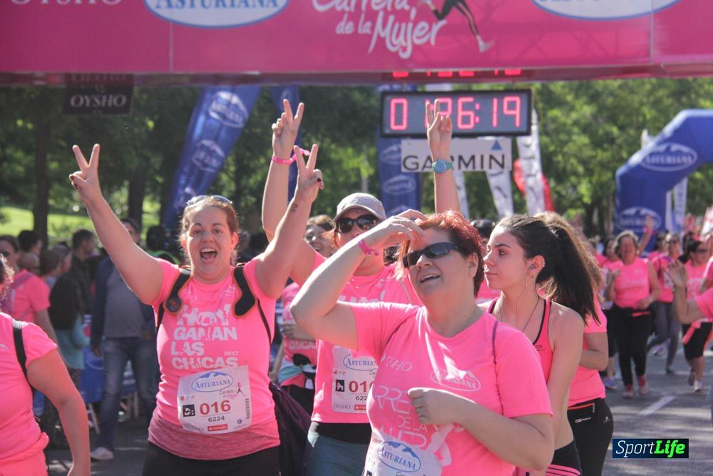 Carrera de la Mujer Madrid: arco derecho, desde 1h25' hasta 2h13'