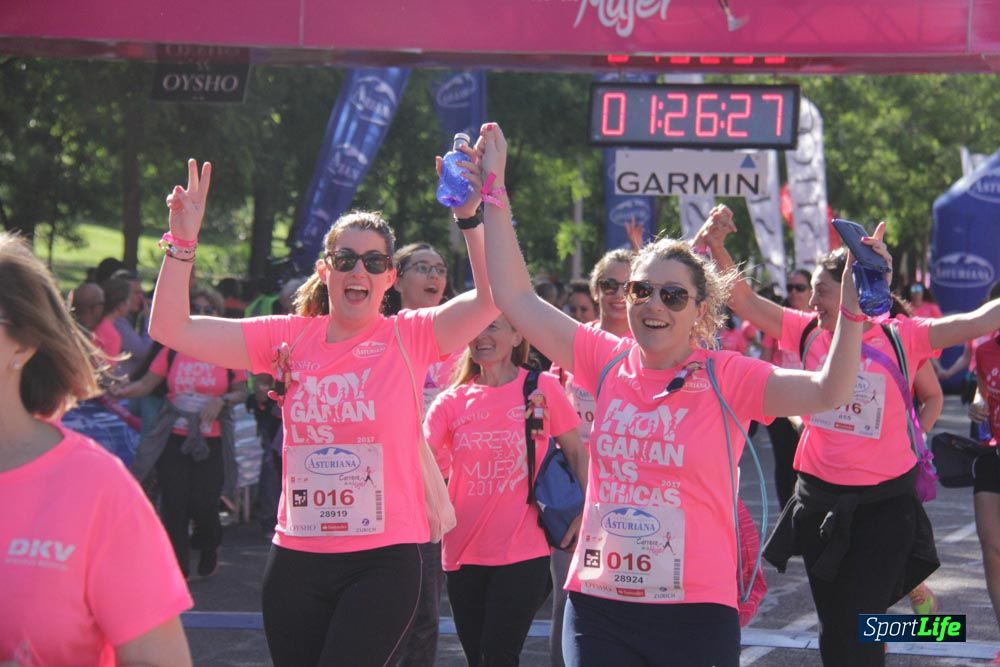 Carrera de la Mujer Madrid: arco derecho, desde 1h25' hasta 2h13'