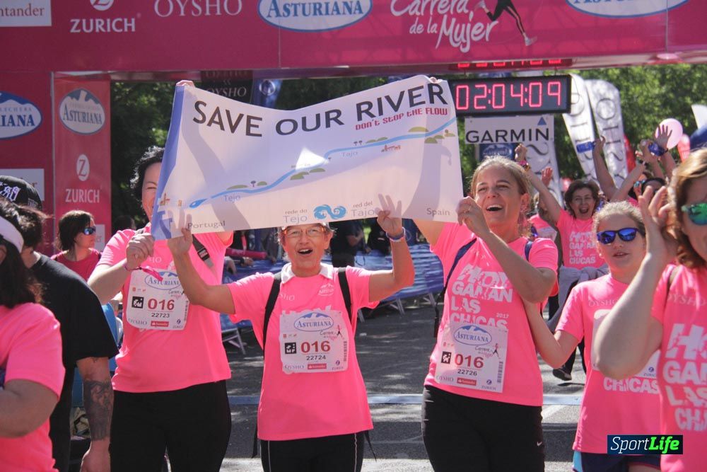 Carrera de la Mujer Madrid: arco derecho, desde 1h25' hasta 2h13'
