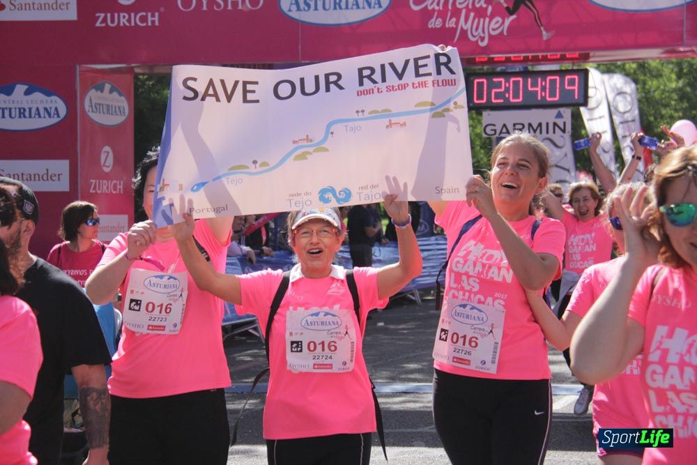 Carrera de la Mujer Madrid: arco derecho, desde 1h25' hasta 2h13'