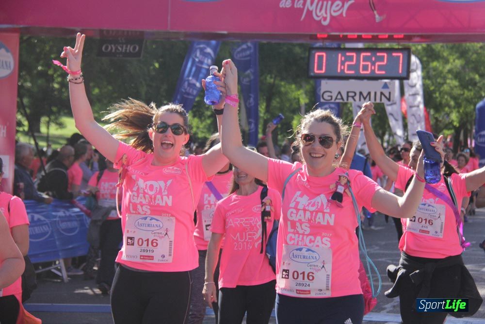 Carrera de la Mujer Madrid: arco derecho, desde 1h25' hasta 2h13'