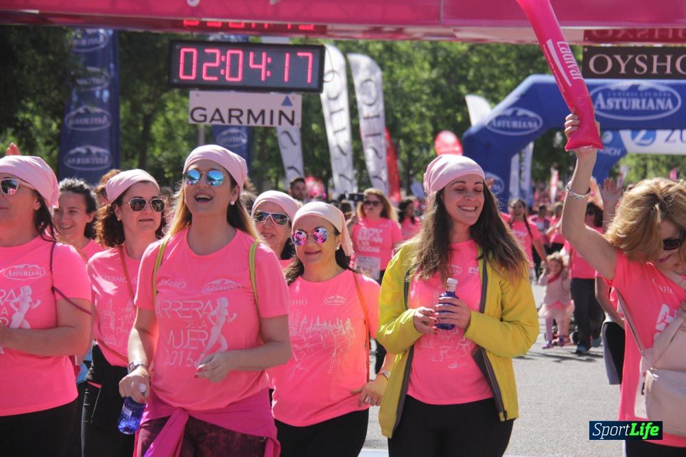 Carrera de la Mujer Madrid: arco derecho, desde 1h25' hasta 2h13'