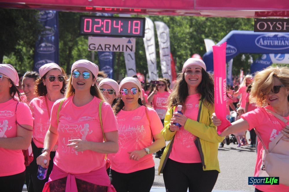 Carrera de la Mujer Madrid: arco derecho, desde 1h25' hasta 2h13'