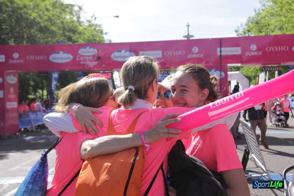 Carrera de la Mujer Madrid: arco derecho, desde 1h25' hasta 2h13'