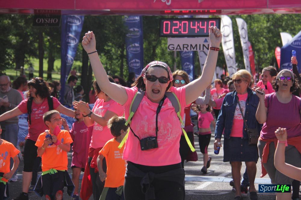 Carrera de la Mujer Madrid: arco derecho, desde 1h25' hasta 2h13'