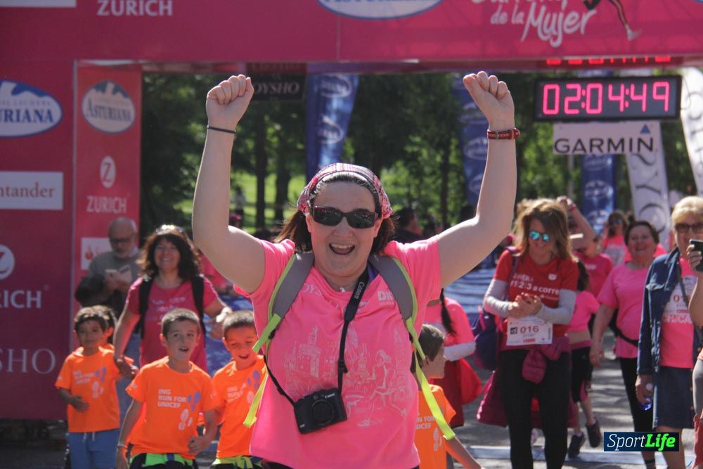 Carrera de la Mujer Madrid: arco derecho, desde 1h25' hasta 2h13'