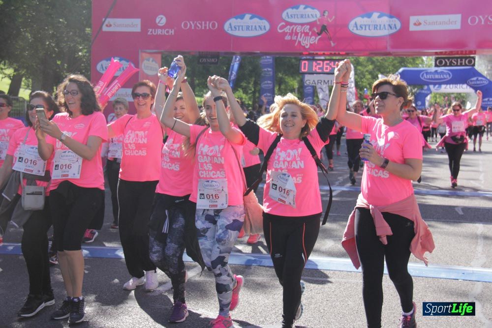 Carrera de la Mujer Madrid: arco derecho, desde 1h25' hasta 2h13'