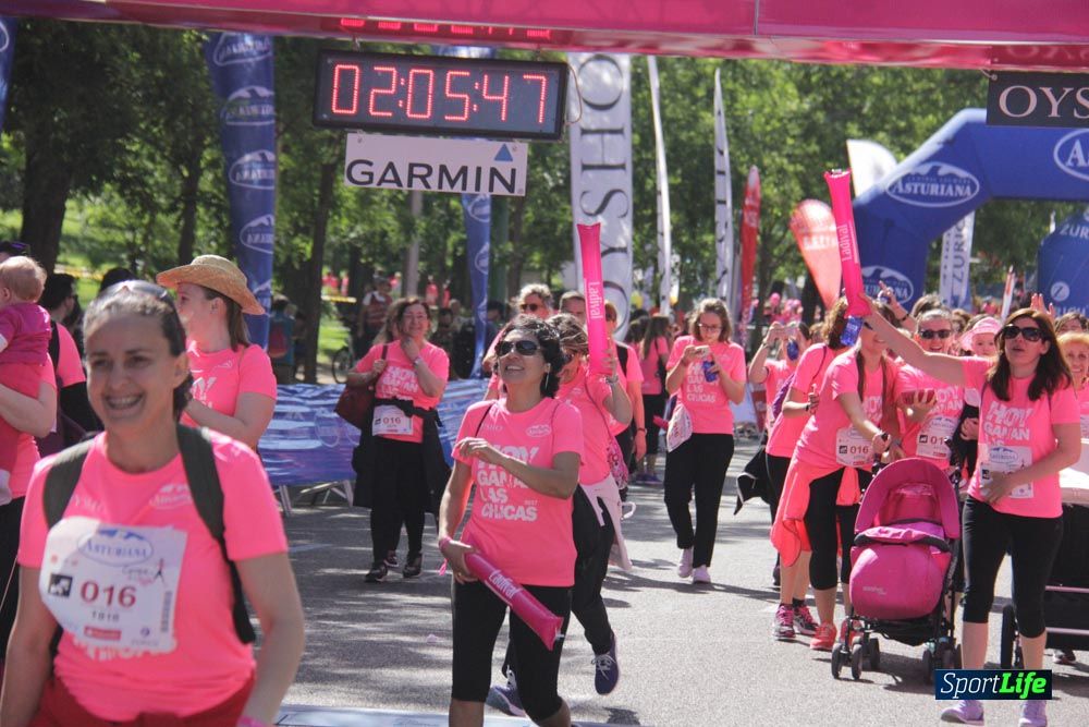 Carrera de la Mujer Madrid: arco derecho, desde 1h25' hasta 2h13'