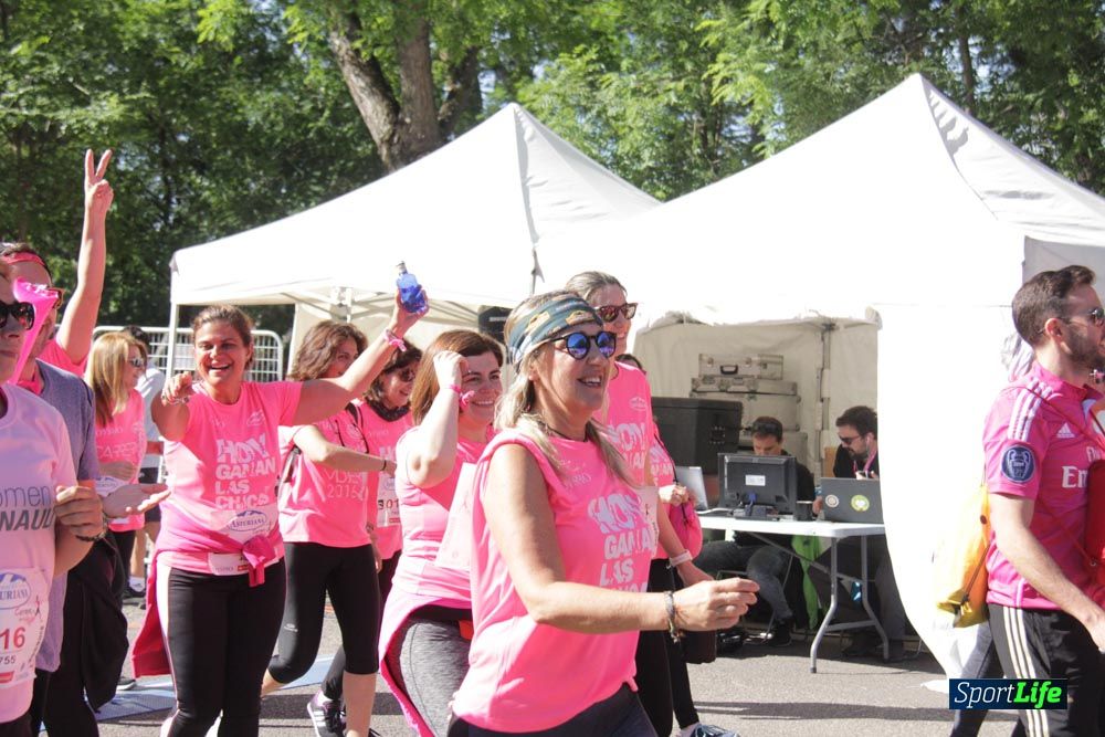 Carrera de la Mujer Madrid: arco derecho, desde 1h25' hasta 2h13'