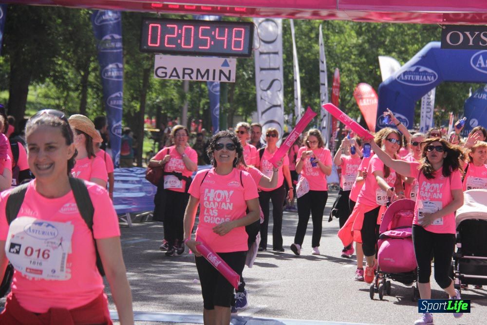 Carrera de la Mujer Madrid: arco derecho, desde 1h25' hasta 2h13'