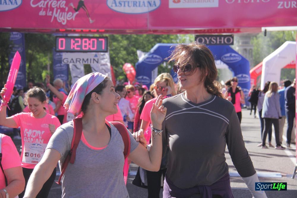 Carrera de la Mujer Madrid: arco derecho, desde 1h25' hasta 2h13'