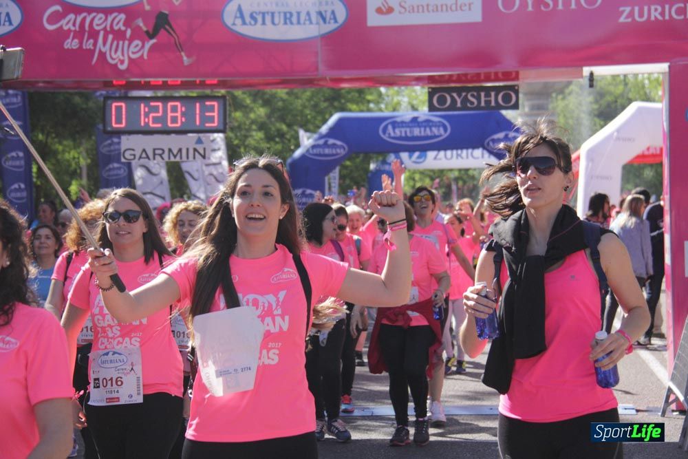 Carrera de la Mujer Madrid: arco derecho, desde 1h25' hasta 2h13'
