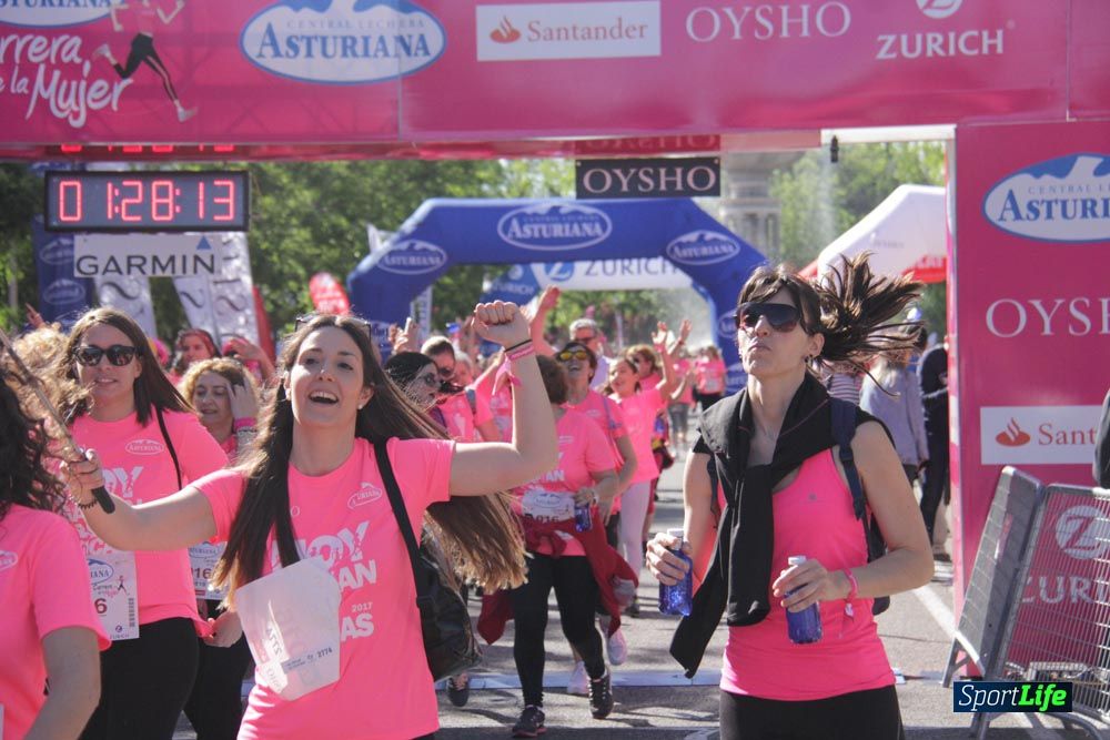 Carrera de la Mujer Madrid: arco derecho, desde 1h25' hasta 2h13'