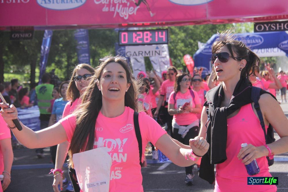Carrera de la Mujer Madrid: arco derecho, desde 1h25' hasta 2h13'