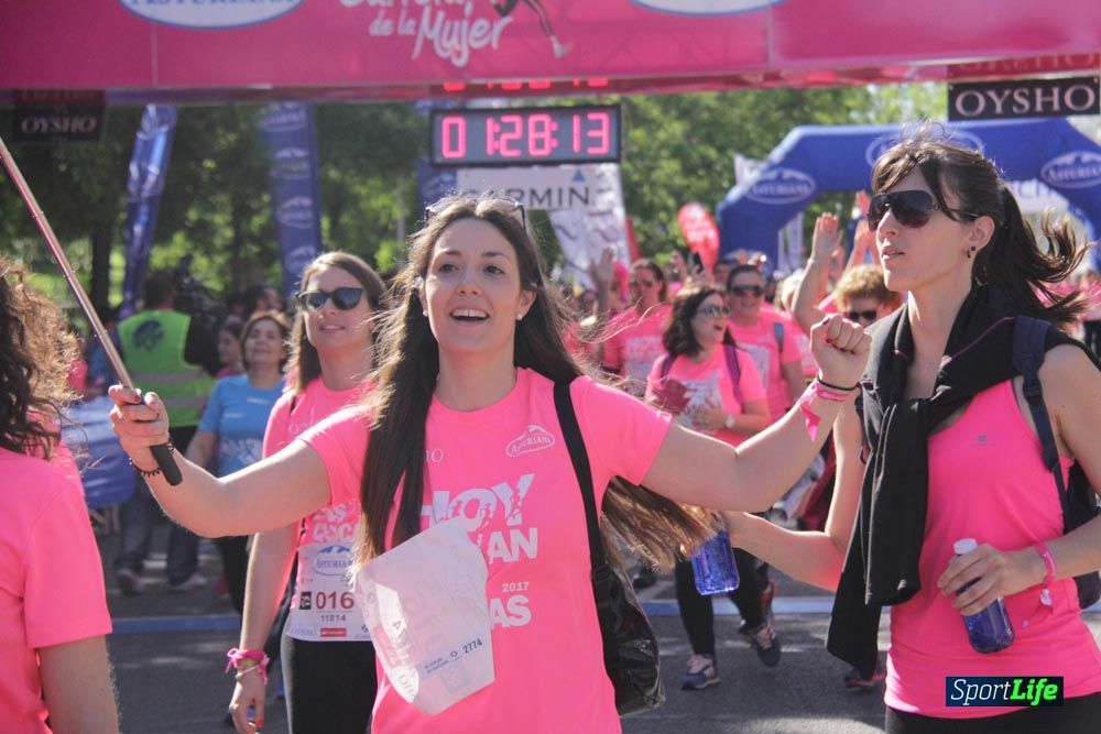 Carrera de la Mujer Madrid: arco derecho, desde 1h25' hasta 2h13'